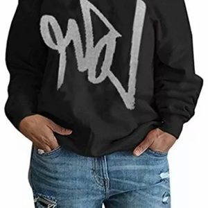 Off the shoulder sweatshirt